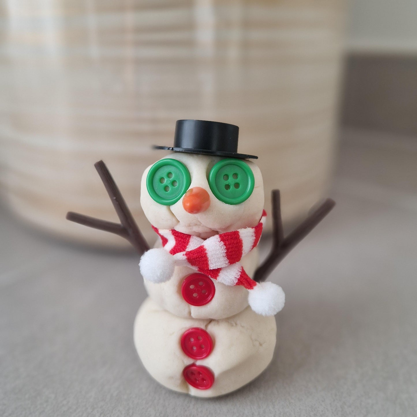 Build a Snowman Sensory Jar