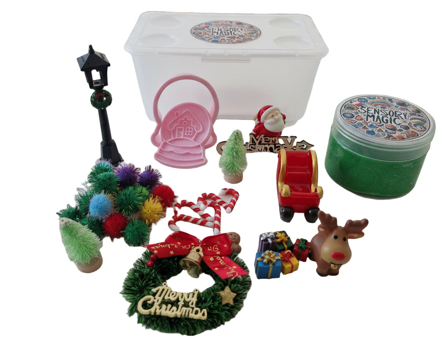 PRE ORDER NOW- Midi Christmas Sensory Playdough Kit