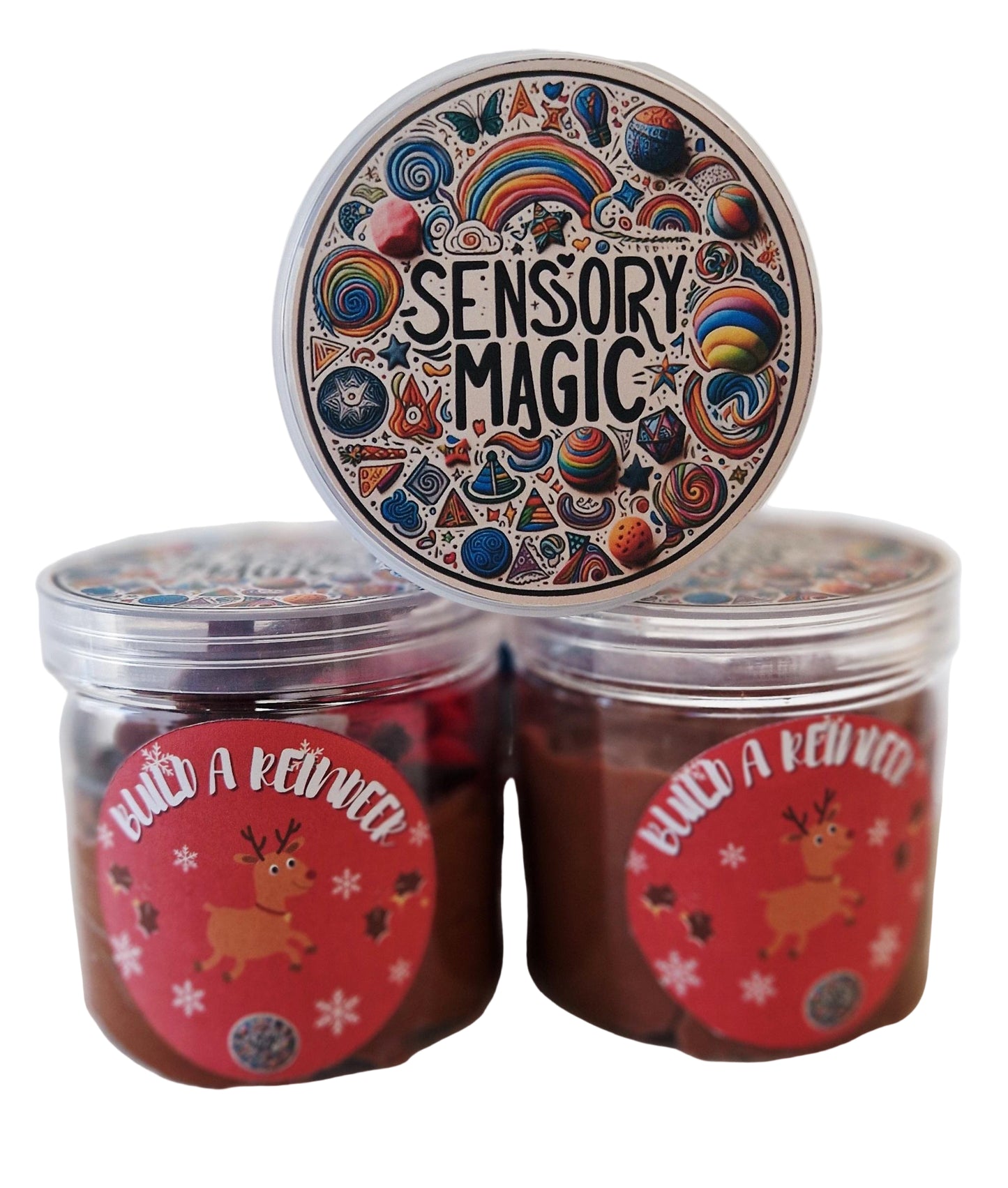 Build a Reindeer Sensory Magic Jar