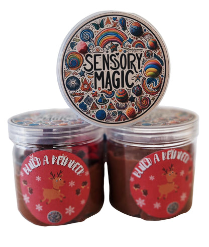Build a Reindeer Sensory Magic Jar