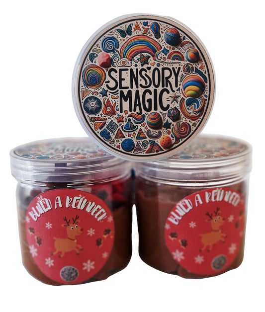 Build a Reindeer Sensory Magic Jar